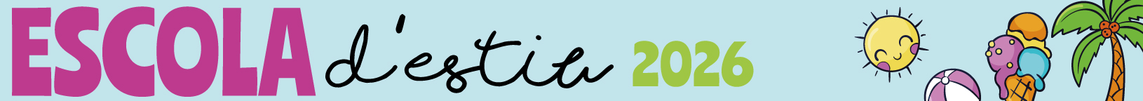 banner - escola d'estiu 2026